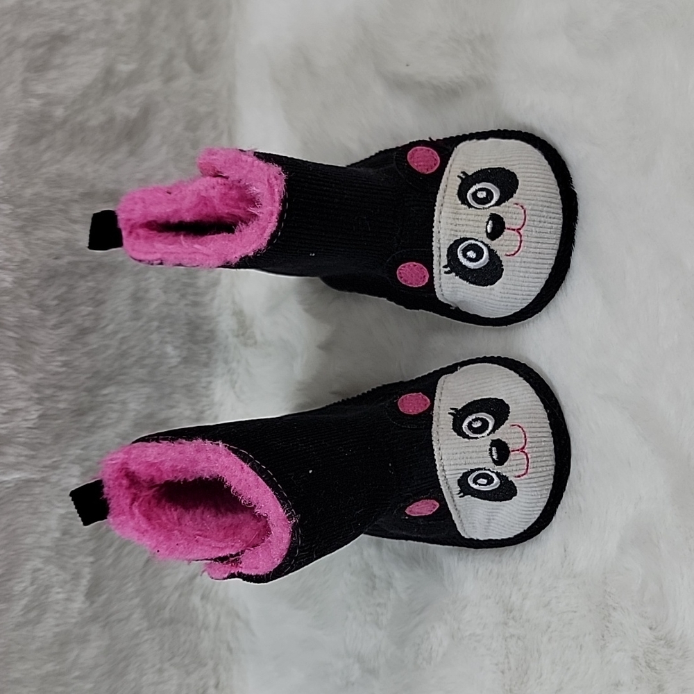 Carter's Panda Bear Soft Boots 9-12 Months